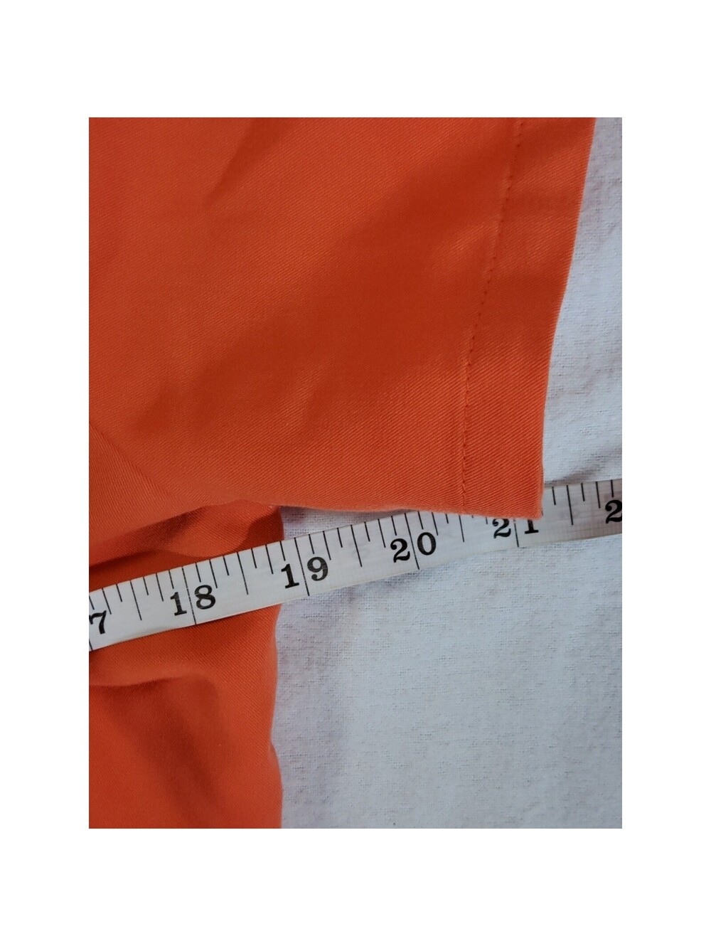 FIGS Shirt Technical Collection V Neck Scrub Top Women's Medium Orange - Picture 6 of 8